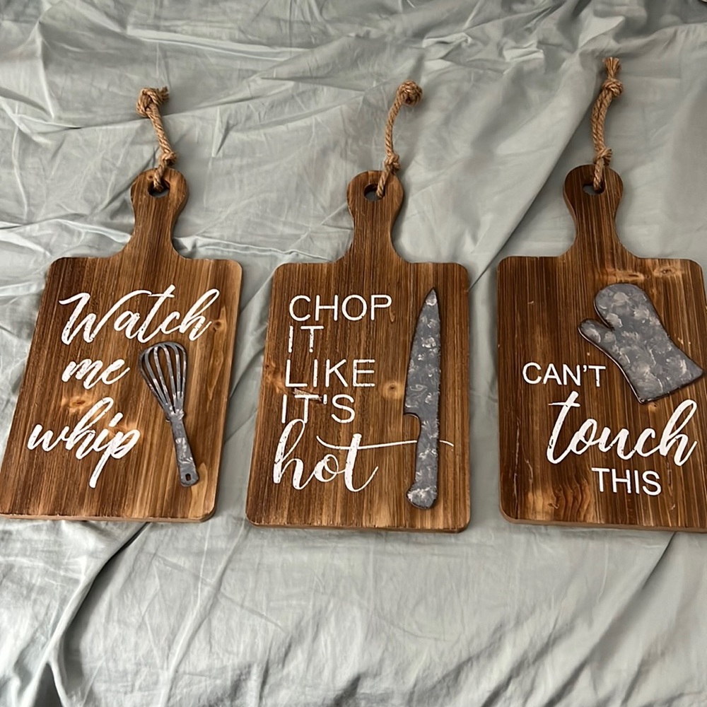 NWT Kitchen Signs